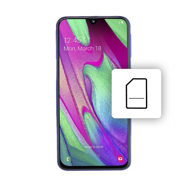 Αυθεντική Βάση Κάρτας Sim Samsung Galaxy A40