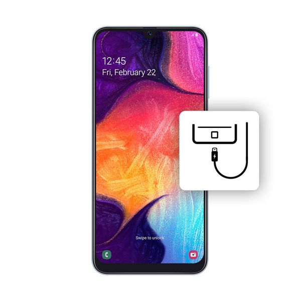 Αυθεντική Θύρα Φόρτισης Samsung Galaxy A50