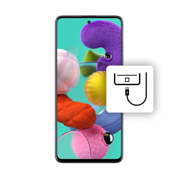 Αυθεντική Θύρα Φόρτισης Samsung Galaxy A51