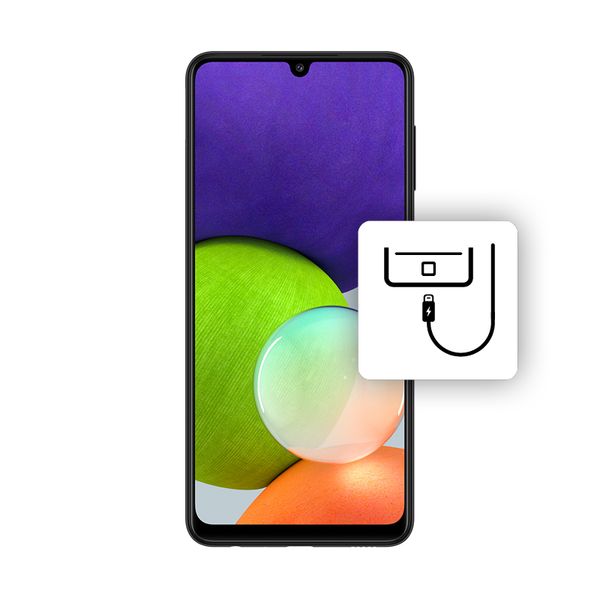 Αυθεντική Θύρα Φόρτισης Samsung Galaxy A22 4G
