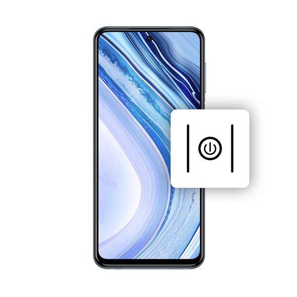 Premium Πλήκτρο Λειτουργίας Xiaomi Redmi Note 9 Pro