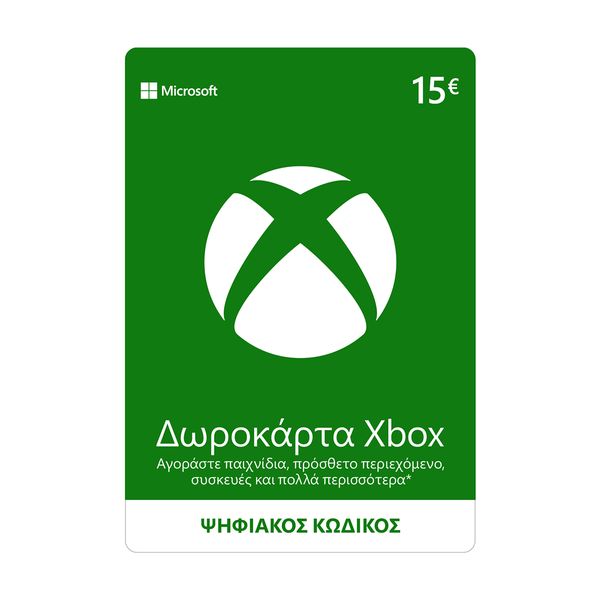 xbox giftcard 15 euro