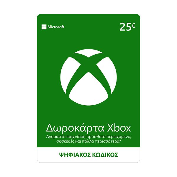 Xbox Xbox Gift Card 25€ Digital Key